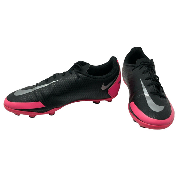 Nike Junior Phantom GT Club FG Black Pink Soccer Cleats CK8479 006 Size 5Y - Picture 11 of 13